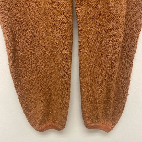 Free People Beach Cognac Sweater Knit Pant - Picture 2 of 6